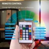 ⁦RGB LED floor atmosphere decorative light dimmable RGB WW CW controlled indoor LED corner standing lighting Living RGB Decor⁩ - الصورة ⁦3⁩