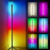 ⁦RGB LED floor atmosphere decorative light dimmable RGB WW CW controlled indoor LED corner standing lighting Living RGB Decor⁩ - الصورة ⁦6⁩